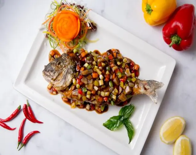 Fish In Black Bean Sauce